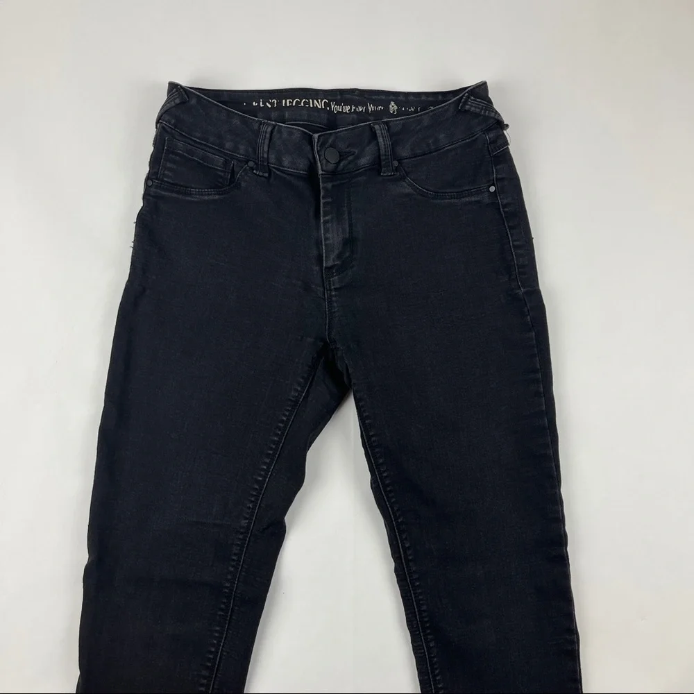 4 What Its Worth Womens Jeggings Jeans Black 4